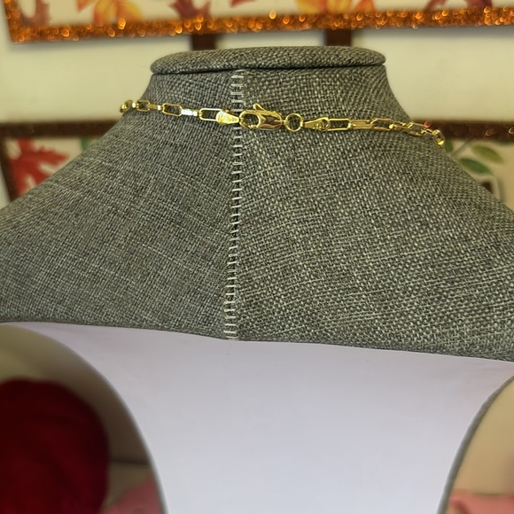 Collar 14k 750 ytaly gold plated - Picture 2 of 6